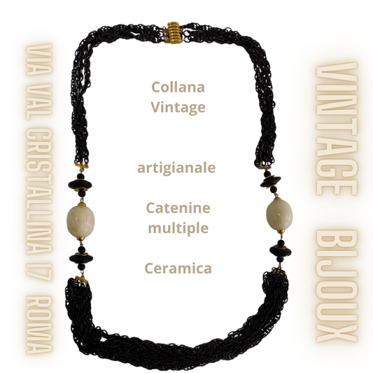 Collana catenine multiple