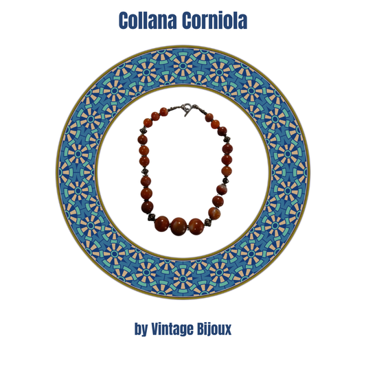 Collana Corniola