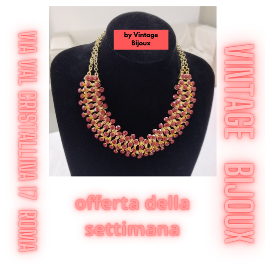 collana vintage 80