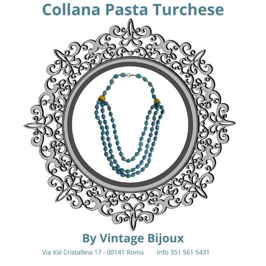 Collana Pasta Turchese