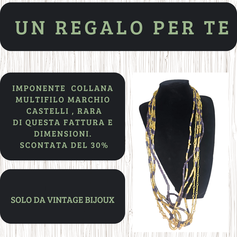 collana Castelli multifilo