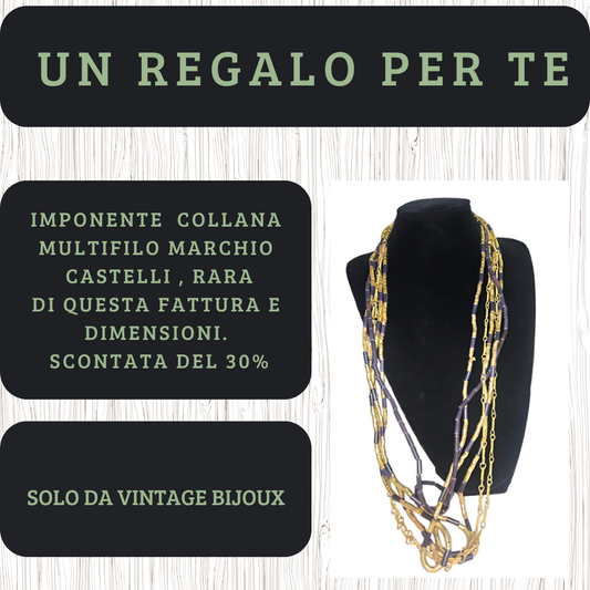collana Castelli multifilo