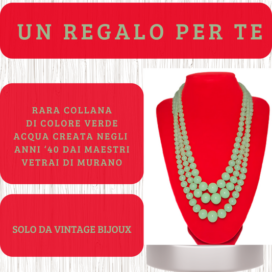 collana murano anni 40