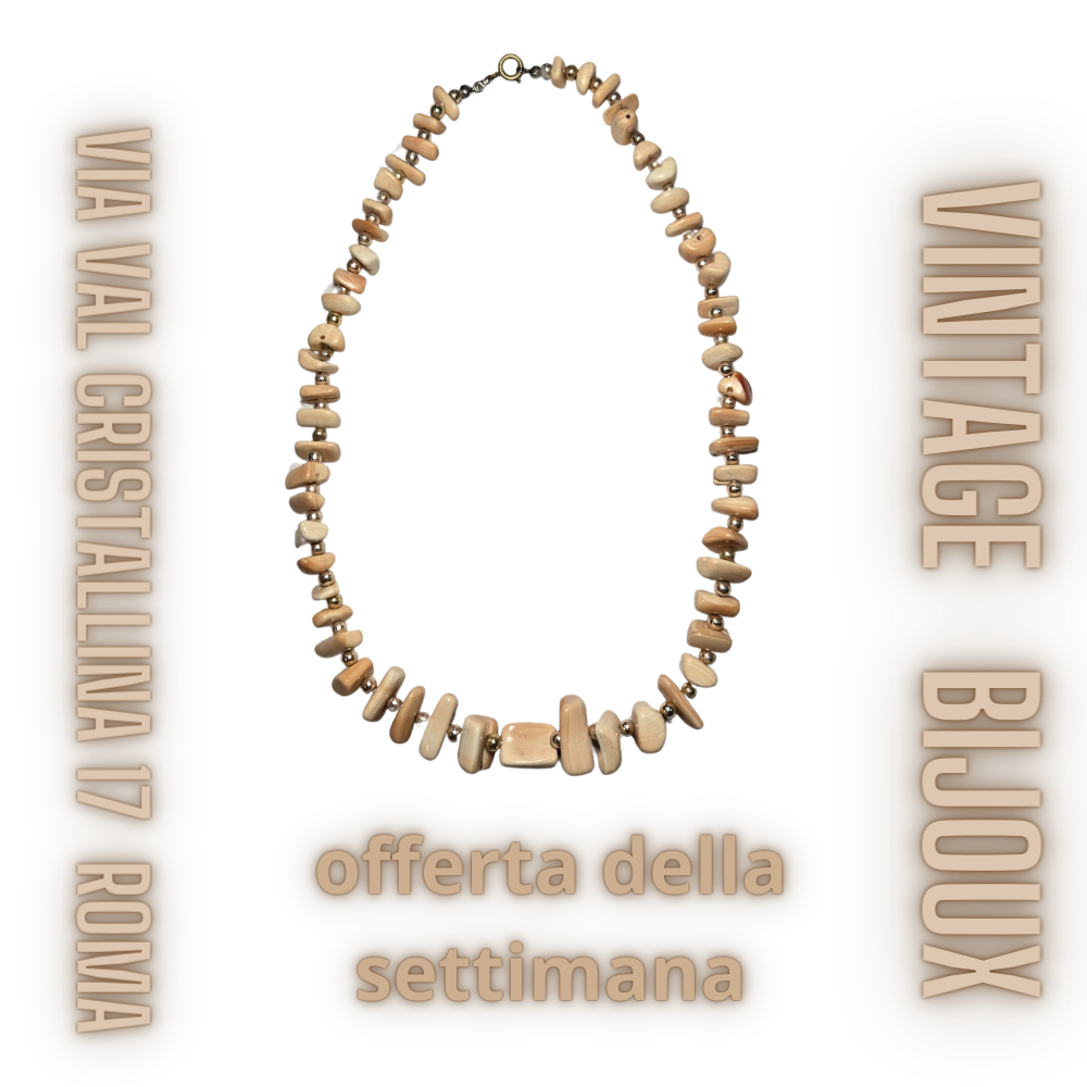 a 0008 collana vintage n.21