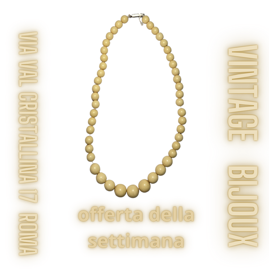 a 0007 collana vintage n.22