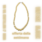 a 0007 collana vintage n.22