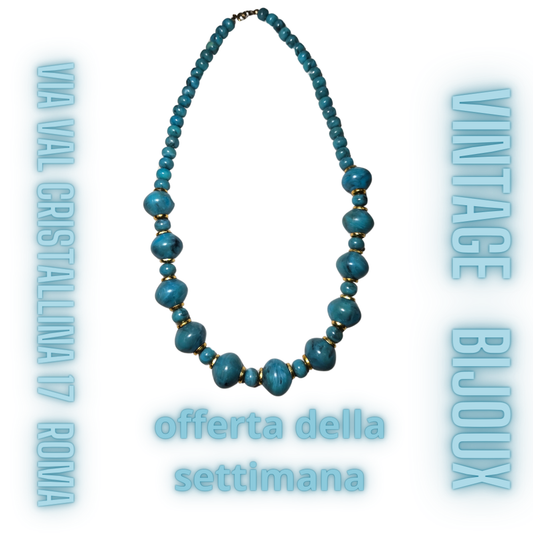 a 0005 collana vintage n. 24