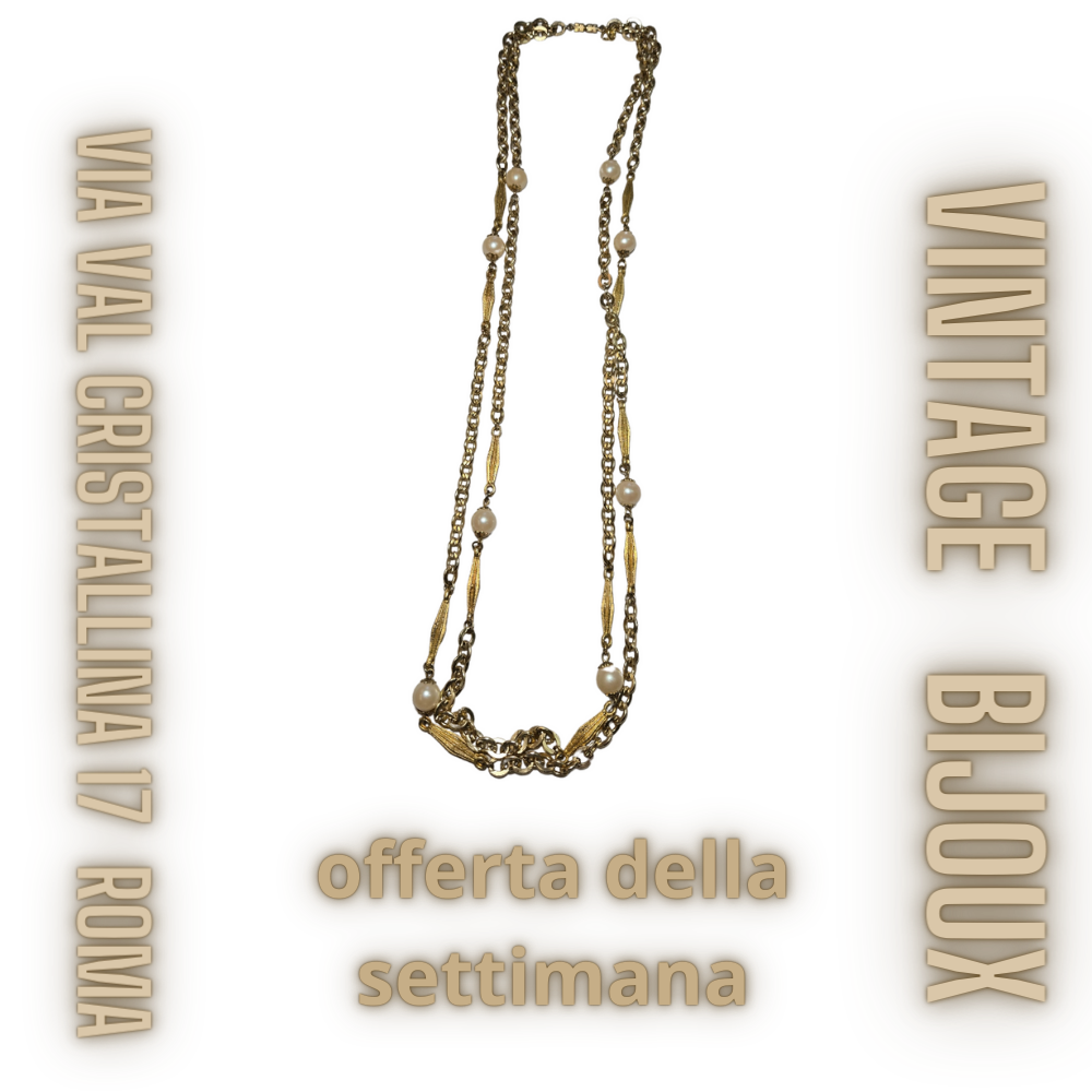 a 0023 collana vintage n.6
