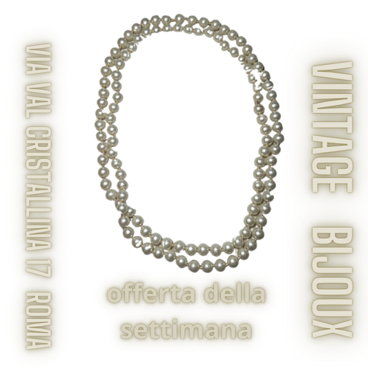 a 0020 collana vintage n.9