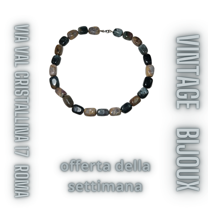 a 0017 collana vintage n. 12