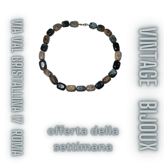 a 0017 collana vintage n. 12