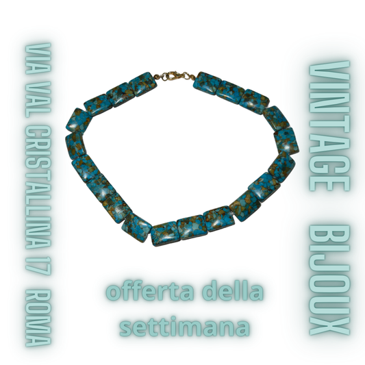 a 0013 collana vintage n.16