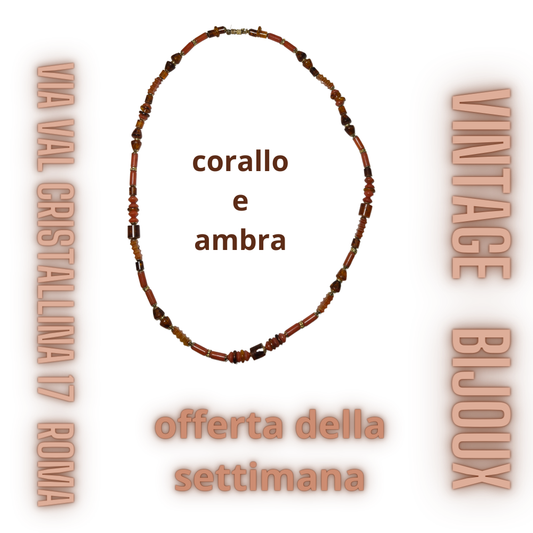 a 0012 collana vintage n. 17